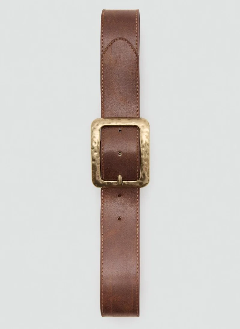 Mango Square Buckle Belt