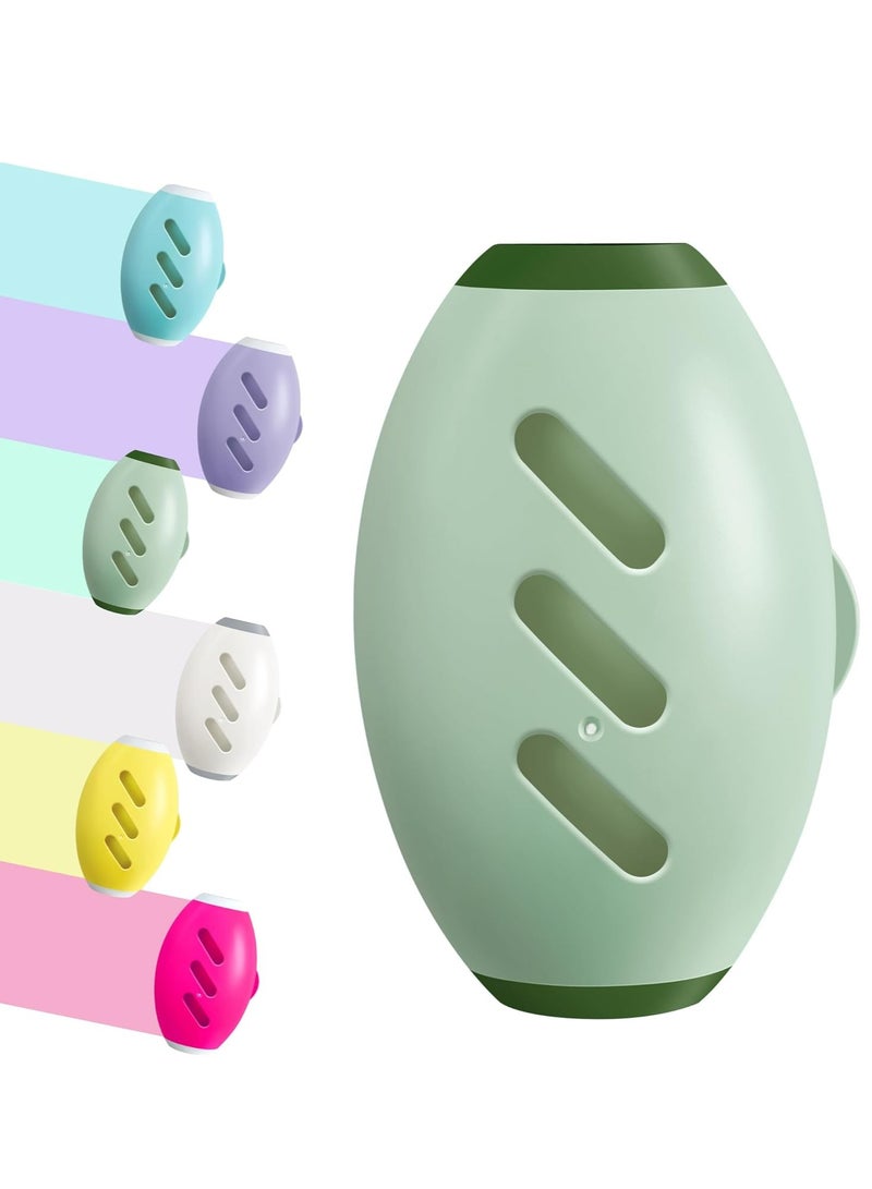 Oasisgalore Washable Reusable Gel Lint Roller for Pet Hair, Portable Mini Dog Cat Pet Hair Remover for Clothes (Green) - Image 1