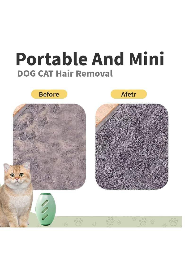 Oasisgalore Washable Reusable Gel Lint Roller for Pet Hair, Portable Mini Dog Cat Pet Hair Remover for Clothes (Green) - Image 4