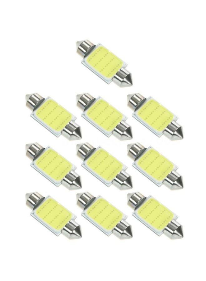 10-Piece COB LED Car Interior Light - Image 1