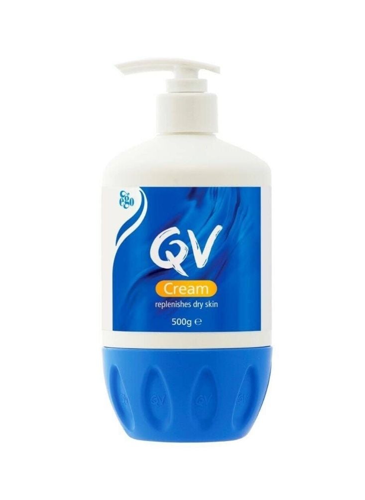 كريم كيو في - كريم ترطيب مكثف للبشرة الجافة، مضخة ١ كجم