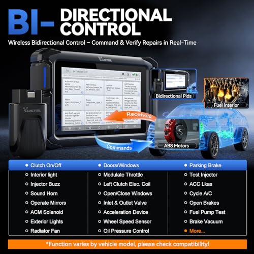 Vdiagtool Bidirectional Scan Tool VDIAGTOOL VD70S, 2025 Wireless OBD2 Scanner Diagnostic Tool with 36+ Resets, All System Scanner for Car, FCA Autoauth, CAN FD & DoIP, ECU Coding, PMI, 3 Years Update - Image 3