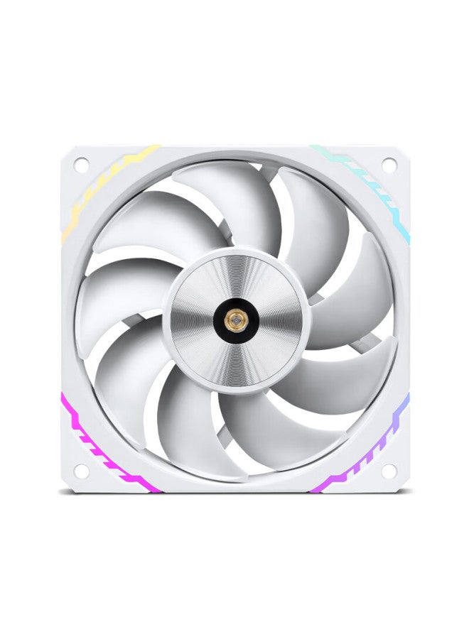Valkyrie S12-w Max Vk Fdb Bearing, Secondary Dynamic Balance, 3300rpm, Three-level Adjustment, 12cm Lcp Performance Fan, 4pin Pwm, Argb Lighting Effects - Image 4