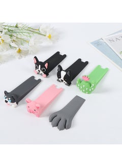 NIBEMINENT Baby Safety Creative Wedge Doorstop Cute Cartoon Dog Door Stopper Baby Protect Khaki  - Image 3