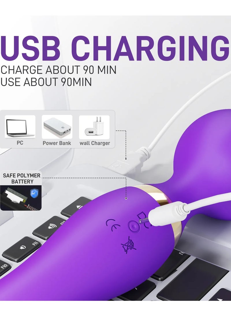 Handheld Wireless Deep Tissue Body Massager Magic Multi Speed Muscle Massage Stick - Image 2