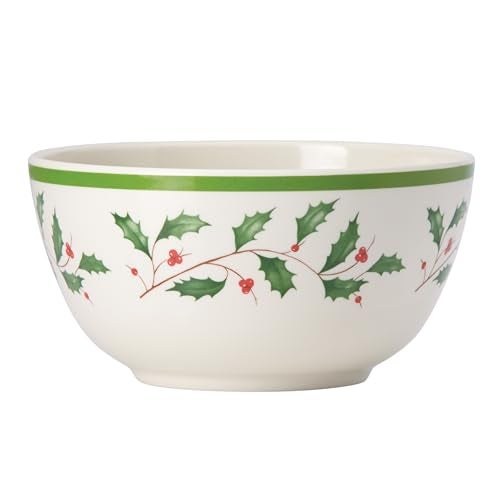 Lenox 870016 Holiday Melamine 4-Piece All-Purpose Bowl Set, Christmas Dinnerware, Hosting - Image 1