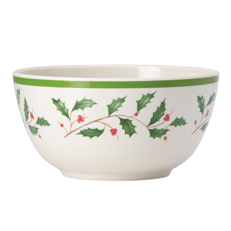 Lenox 870016 Holiday Melamine 4-Piece All-Purpose Bowl Set, Christmas Dinnerware, Hosting - Image 4