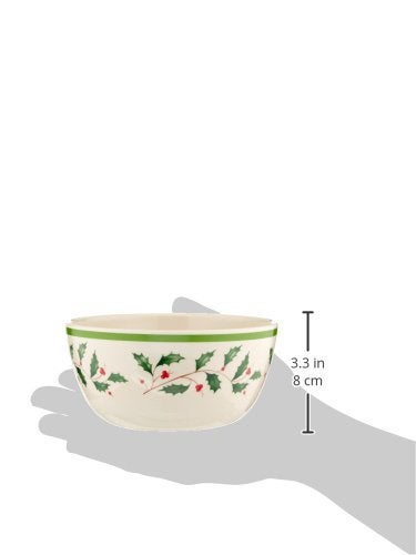 Lenox 870016 Holiday Melamine 4-Piece All-Purpose Bowl Set, Christmas Dinnerware, Hosting - Image 3