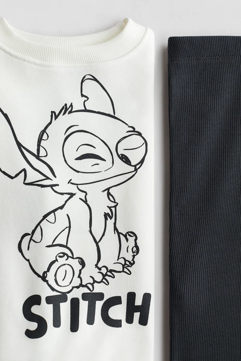 H&M 2-piece sweatshirt and leggings set