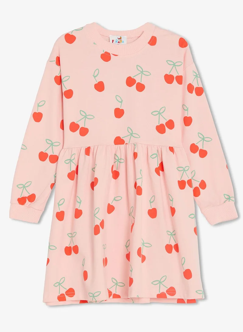 بنياتا فستان أطفال بأكمام طويلة