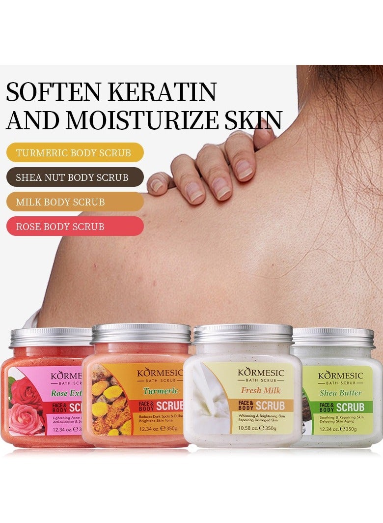 Kormesic Shea Butter Body Scrub - Deep Exfoliation & Nourishment - Image 5