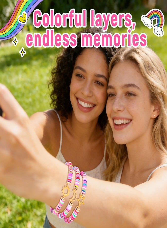 JAPDNK هدايا عيد ميلاد للصديقات من JAPDNK، أساور صداقة لأفضل صديقة، هدايا مميزة للصديقات، هدية ذكرى التخرج - Image 2