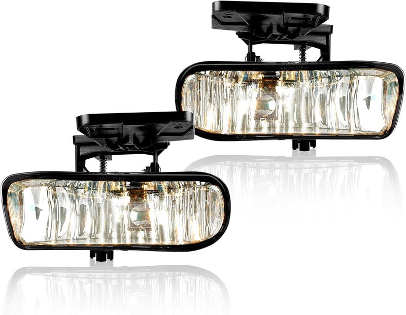Boxlight Fog Lights for GMC Yukon and Sierra - Smoked Lens, Pair of Fog Lamps - Image 4