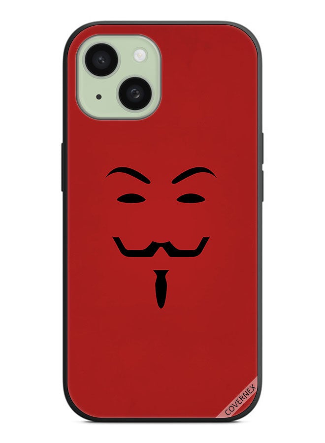 Covernex Protective Case Cover For Apple iPhone 15 Vendetta Vector Art - Image 1