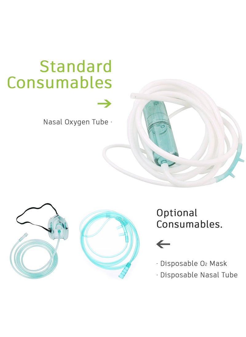 Generic Portable Oxygen Concentrator 3 Liter Small Oxygen Generator Machine for Travel with accessoires&Small Bag 33%,3lbs  - Image 5