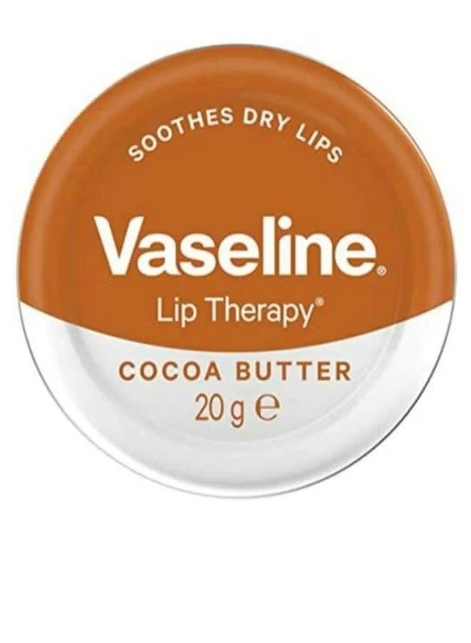 Vaseline Lip Therapy Petroleum Jelly With Cocoa Butter 20grams - Image 1