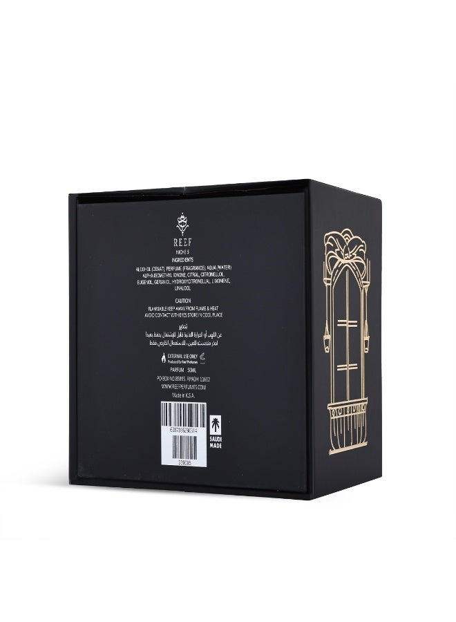 Reef Niche 5 Eau De Parfum For Unisex 50ml - Image 2