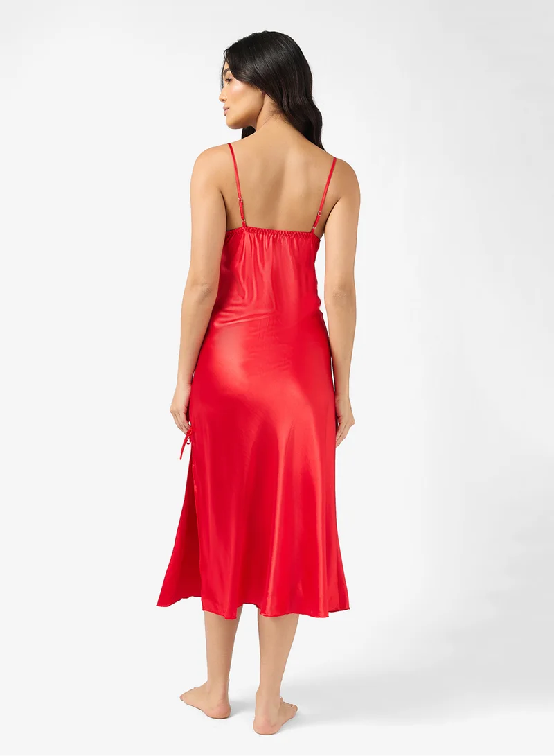ELLA Long Night Slip Dress