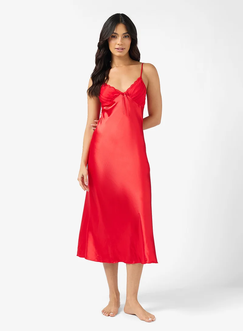 ELLA Long Night Slip Dress