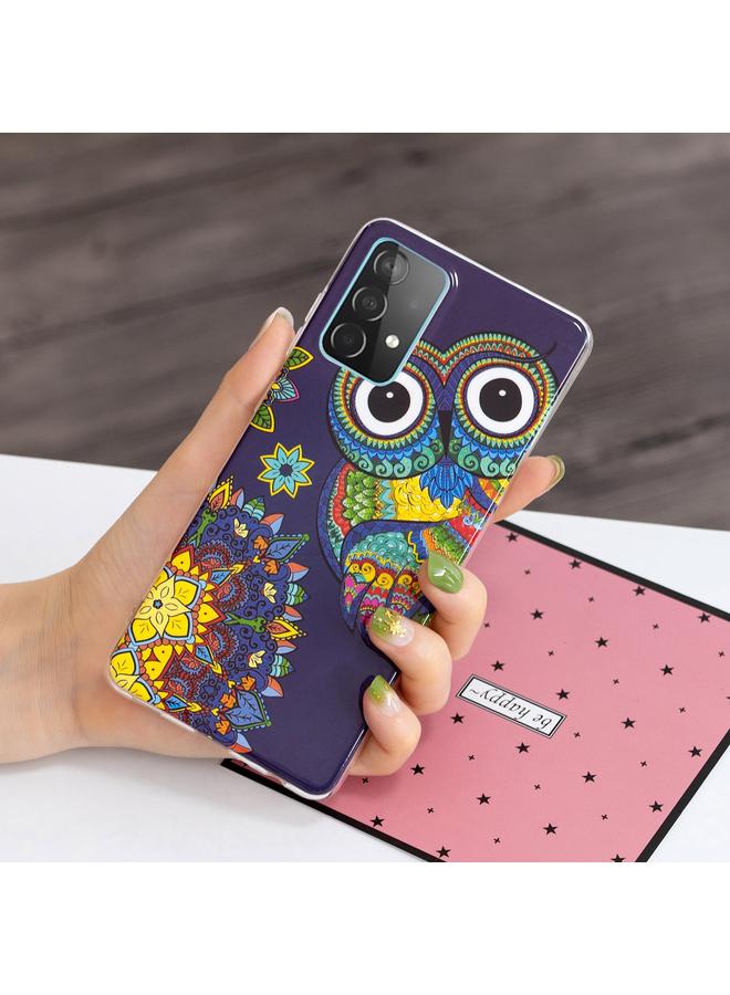 اس-توب جراب لهاتف Samsung Galaxy A52 5G / 4G جراب واقٍ من مادة TPU المضيئة للهاتف المحمول - Image 5