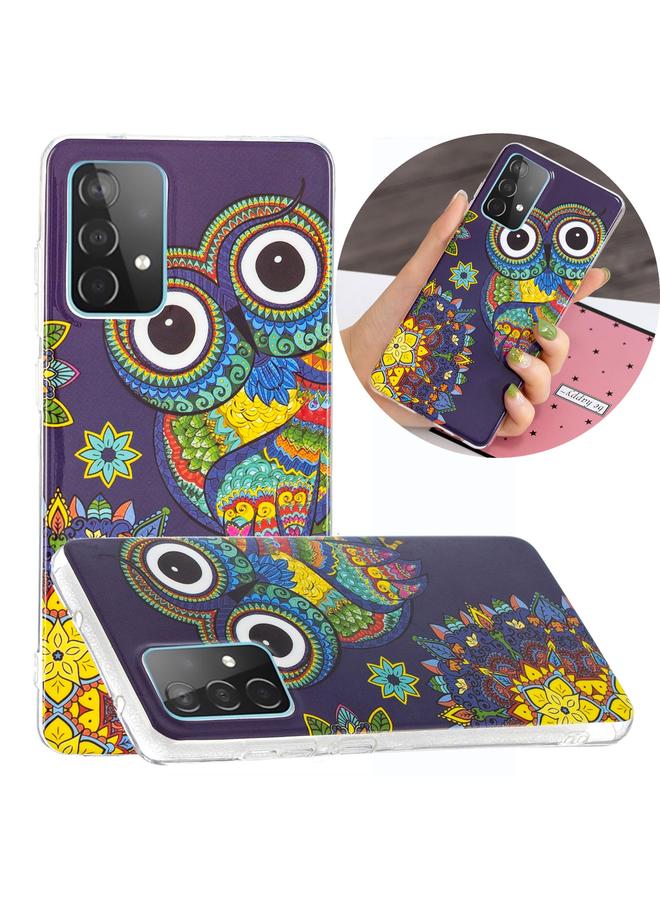 اس-توب جراب لهاتف Samsung Galaxy A52 5G / 4G جراب واقٍ من مادة TPU المضيئة للهاتف المحمول - Image 1