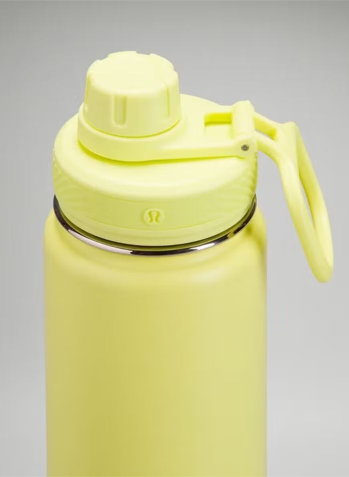 lululemonStainless steel sports vacuum insulated water bottle, suitable for holding water, iced tea, hot tea, etc., with a capacity of 710 milliliters - Image 3
