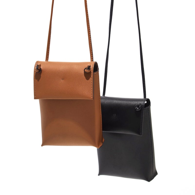 Export Korean Niche Design Decke Mobile Phone Bag Semi-Handmade Women Crossbody Bag Plain Cowhide Mini Small Bag - Image 2