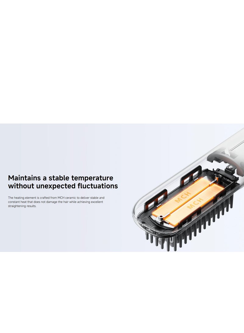Xiaomi Cordless Hair Straightener Brush, Lightweight Cordless design - Image 5