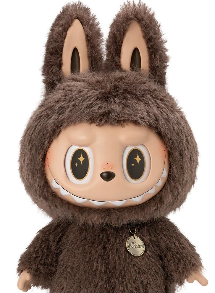 POP MART The Monsters ZIMOMO "I Found You" 58cm (23") Giant Vinyl Plush Doll – Limited Edition Labubu Art Sculpture, Ultra-Soft Collectible, Modern Home Decor & Display Masterpiece  - Image 3