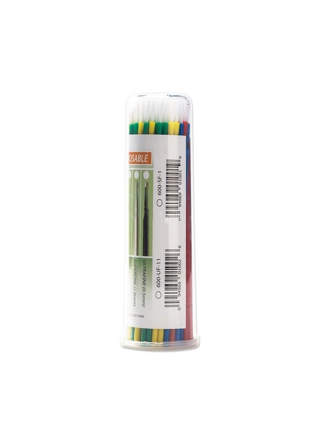 SNAWOP Dental Micro Applicator 100PCS Disposable Brushes 4 Colors Bendable Oral Swab Sticks for Teeth Whiteming and Tooth Cleaning - Image 4
