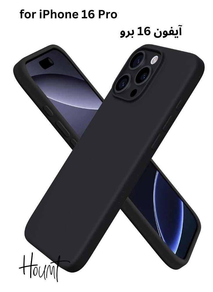 Houmt iPhone 16 Pro Case Soft Liquid Silicone iPhone 16 Pro Cover Anti-Scratch Shockproof TPU Case Cover for Apple iPhone 16 Pro 6.3 inch  - Image 1