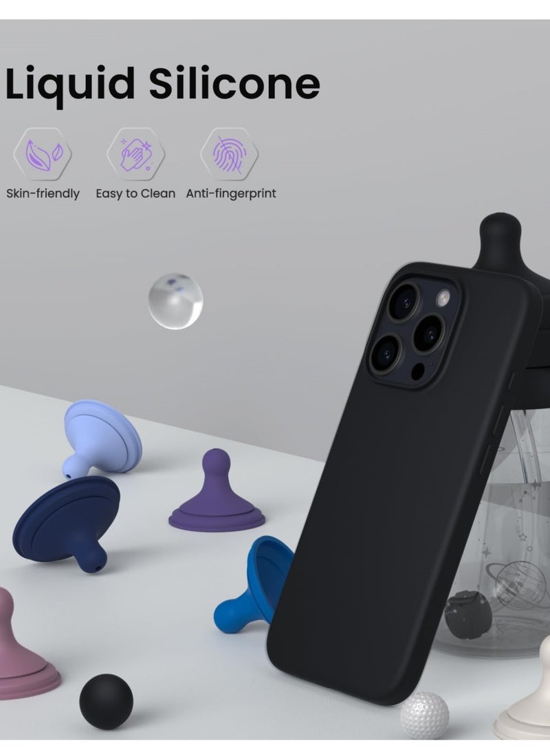 Houmt iPhone 16 Pro Case Soft Liquid Silicone iPhone 16 Pro Cover Anti-Scratch Shockproof TPU Case Cover for Apple iPhone 16 Pro 6.3 inch  - Image 3