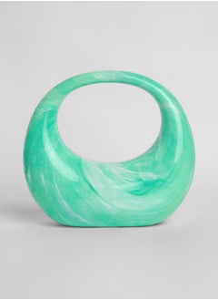 Haute Sauce The Sculptural Hand Bag - Light Green  - Image 4