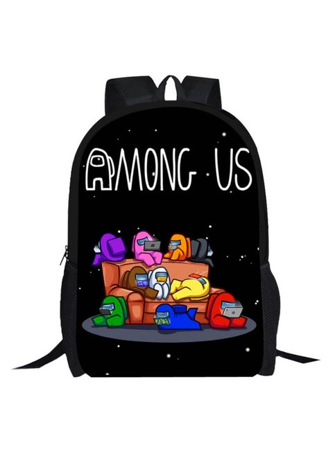 Game Schoolbag For Primary School Students Creative Polyester Shoulder Bag Pencil Bag Small Satchel Three-piece Pattern Customization-Color:Single-layer Backpack 08
