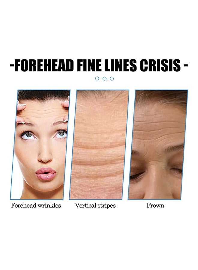 EELHOE Forehead Wrinkle Patches, Smooth Texture, Repair Skin, Anti-Wrinkle, Skin Elasticity,12 Pcs Forehead Wrinkles Treatment - Hydrolyzed Collagen Patches - Aloe Vera Facial Strips - Face Wrinkle Patches - Face Tape For Wrinkles - Image 2