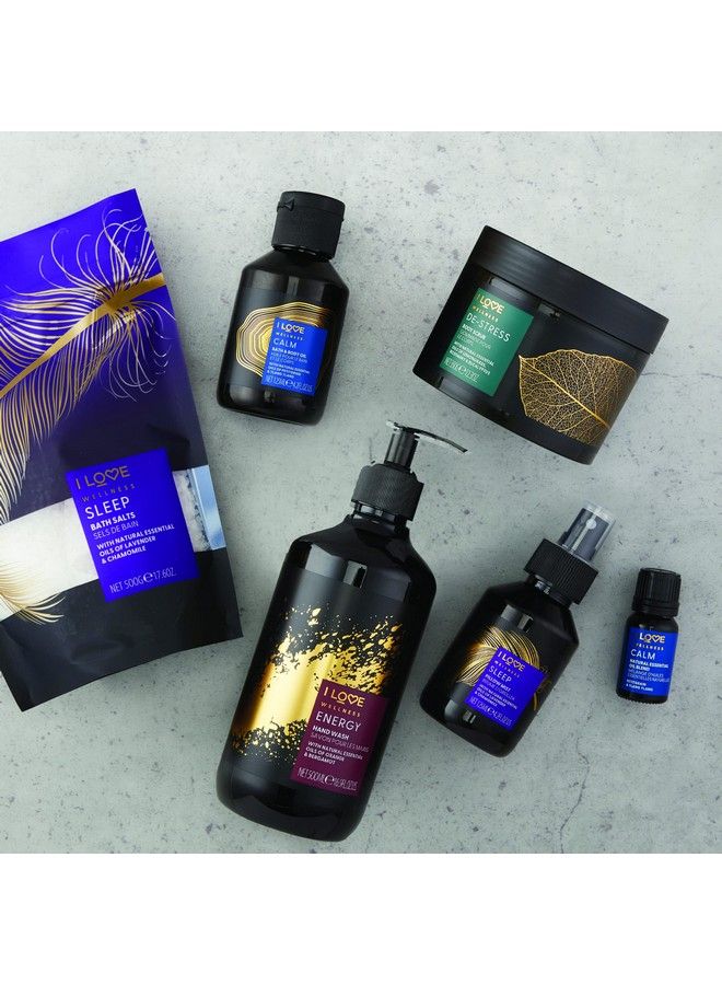 I LOVE Wellness Destress Shower Burst With Natural Essential Oils Of Lemongrass Rosemary & Eucalyptus Invigorating Formula Vegetarian & VeganFriendly  500Ml - Image 5