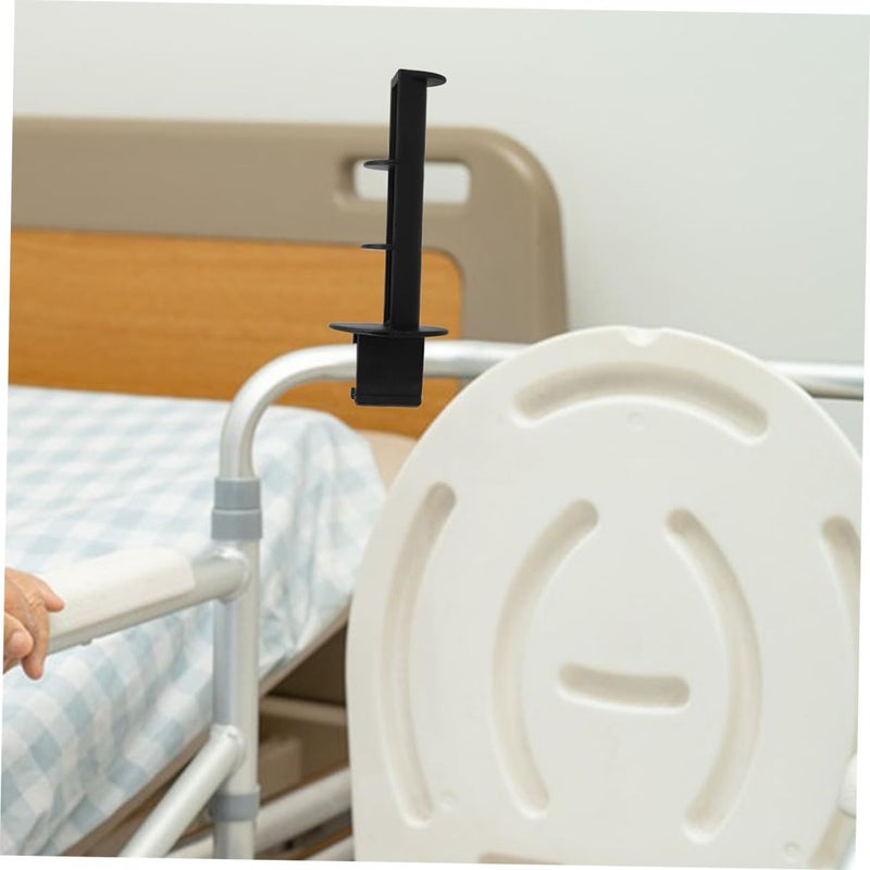 Adhesive Toilet Paper Holder Black 2 Pack Bathroom Hardware Spindle Replacement - Image 5
