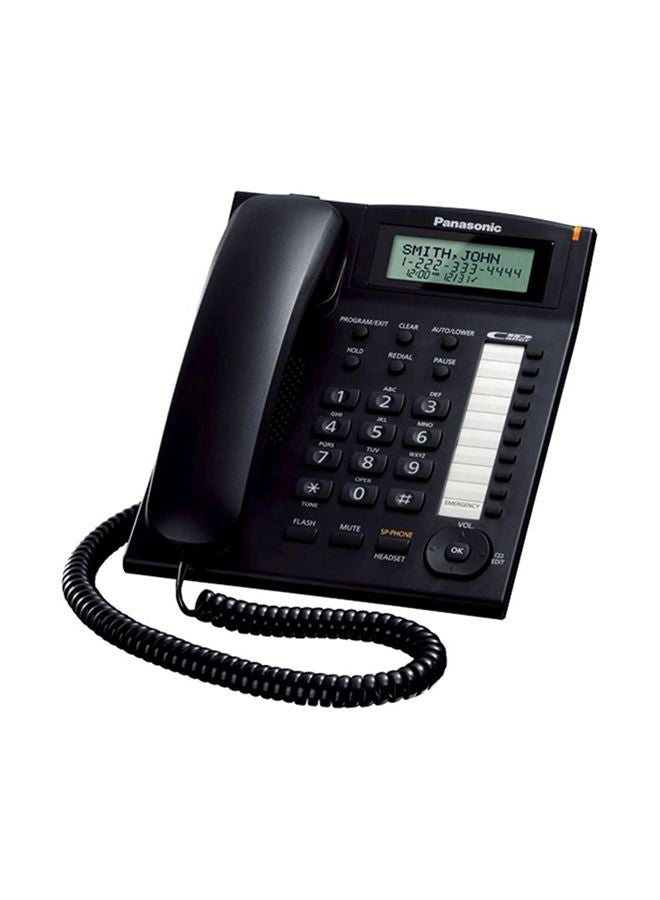 Landline With Caller ID Black