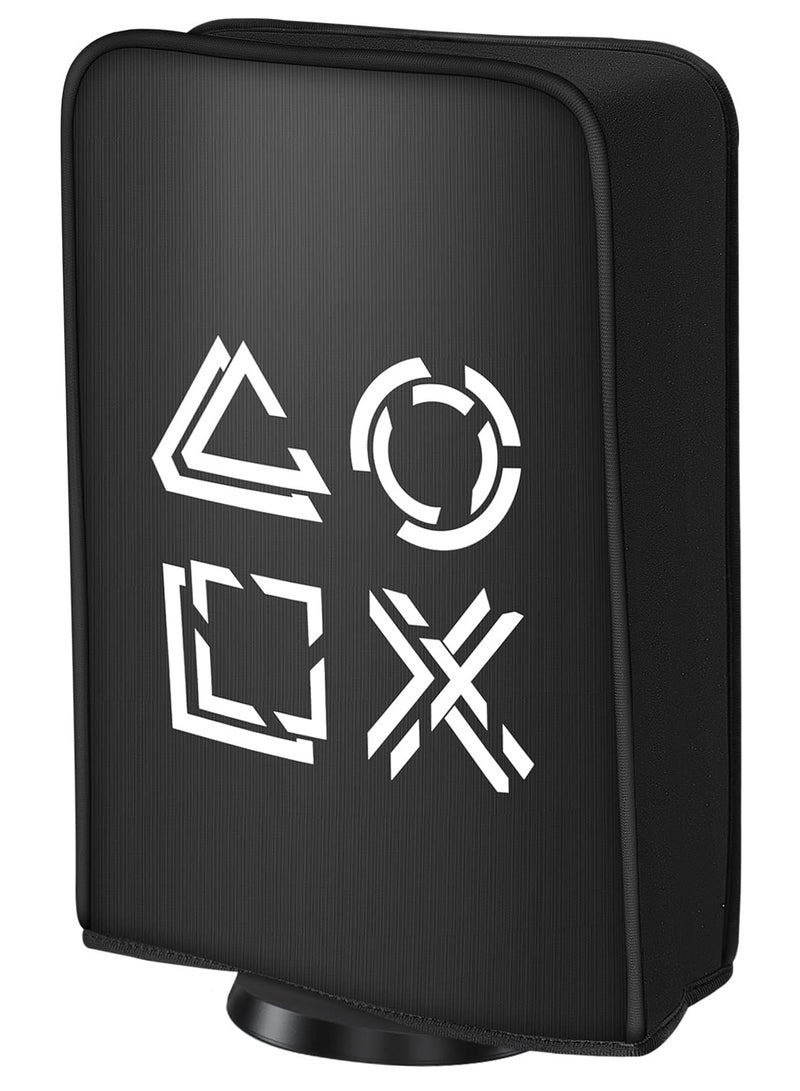 SYOSI Waterproof Washable Dust Cover for PS5, Dust Guard for Playstation 5 Game Console, Soft Neat Lining, PS 5 Accessories - Image 1