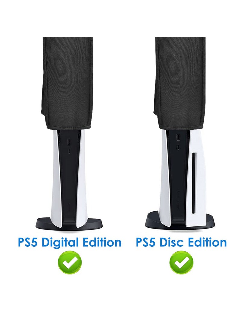 SYOSI Waterproof Washable Dust Cover for PS5, Dust Guard for Playstation 5 Game Console, Soft Neat Lining, PS 5 Accessories - Image 2