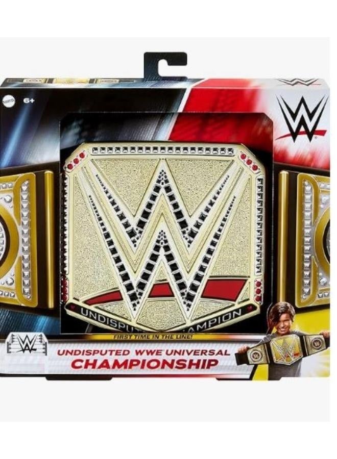 WWE Universal Championship Belt - Gold - Image 4