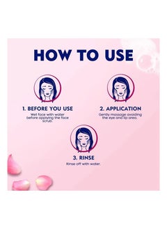 Nivea Nivea Rose Care Deep Cleansing Daily Scrub with Mineral Clay & Hyaluron - 150ml  - Image 5