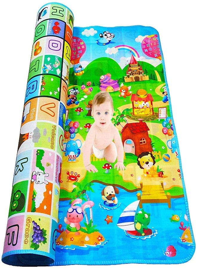 Ostin Double Sided Water Proof Baby Mat Carpet Baby Crawl Play Mat Kids Infant Crawling Play Mat Carpet Baby Gym Water Resistant Baby Play & Crawl Mat - Image 1