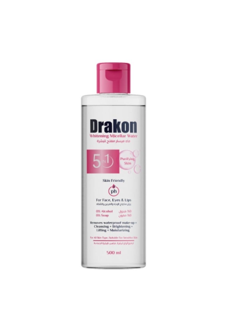 DRAKON Whitening Micellar Water 500ml - Image 1