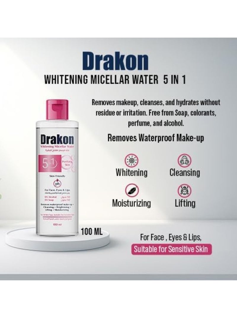 DRAKON Whitening Micellar Water 500ml - Image 2