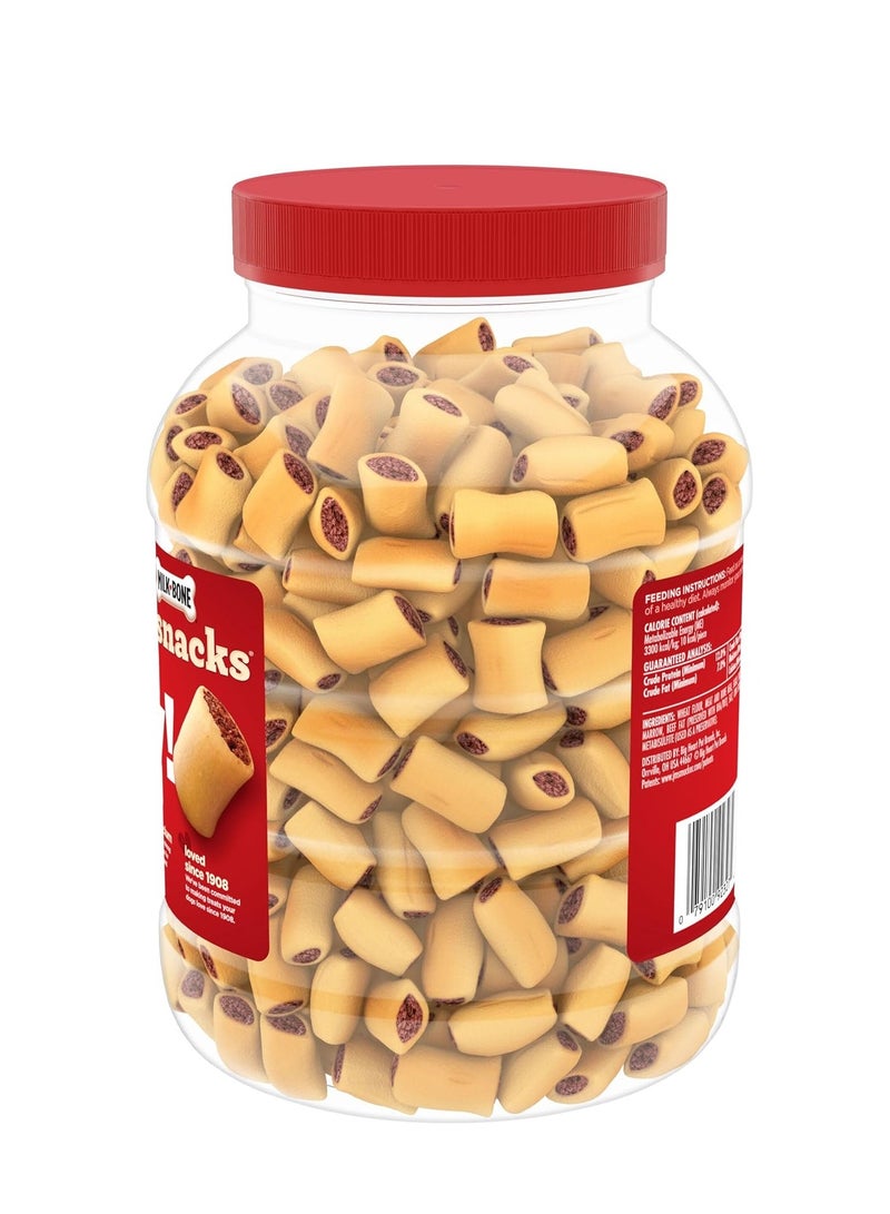MILK-BONE Milk-Bone MaroSnacks Dog Treats, Beef, 40 Ounce with Real Bone Marrow and Calcium  - Image 3