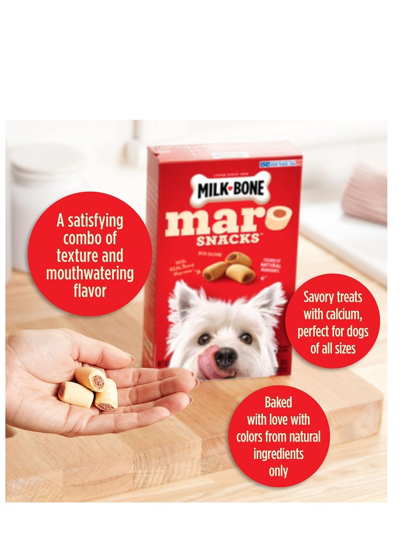MILK-BONE Milk-Bone MaroSnacks Dog Treats, Beef, 40 Ounce with Real Bone Marrow and Calcium  - Image 5