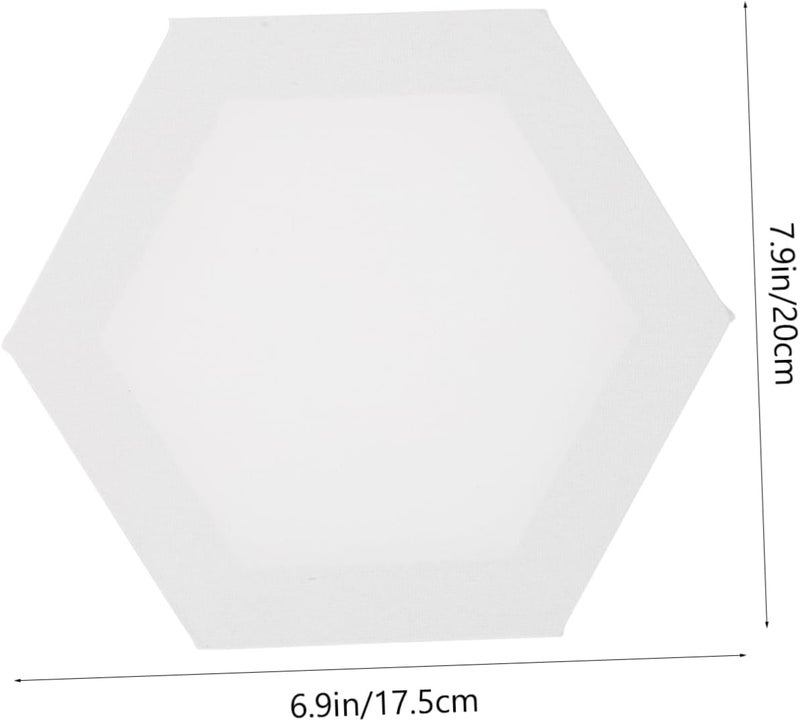 Low dust buildup NUOBESTY Hexagon Blank Painting Canvas Frame 3Pcs for Students Stretched Artist Canvas Panels for Oil Painting Acrylic Art Supplies KSA standard compatible design Local supply chain stock All-scene tailored quality Scratch resistant Space saving Flexible use switching Lightweight Global simple assemble options Multi-price design picks Single & bulk storage compatible Matte anti slip finish Stable inert material Multi item matching Year round in stock All space matching look Carefully selected solid material Mountain region eligible ship Local & cross border ship compatible Reliable local delivery service Affordable purchase options General standard compliant quality Multi-use qualified quality Flat working surface Global light sturdy raw material - Image 2