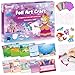 URMYWO Fun Foil Art Craft Supplies Kits Princess Arts and Crafts for Kids Ages 48 No Mess DIY Creative Activity Sticker Coloring BooksEaster Basket StuffersGifts for 4 5 6 7 8 9 10 Year Old Girls Boys - Image 3