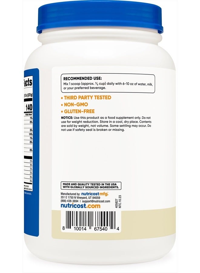 Nutricost Whey Protein Isolate Powder Vanilla 2Lbs - Image 4